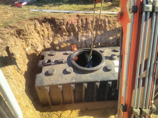 Einbau von Zisternen